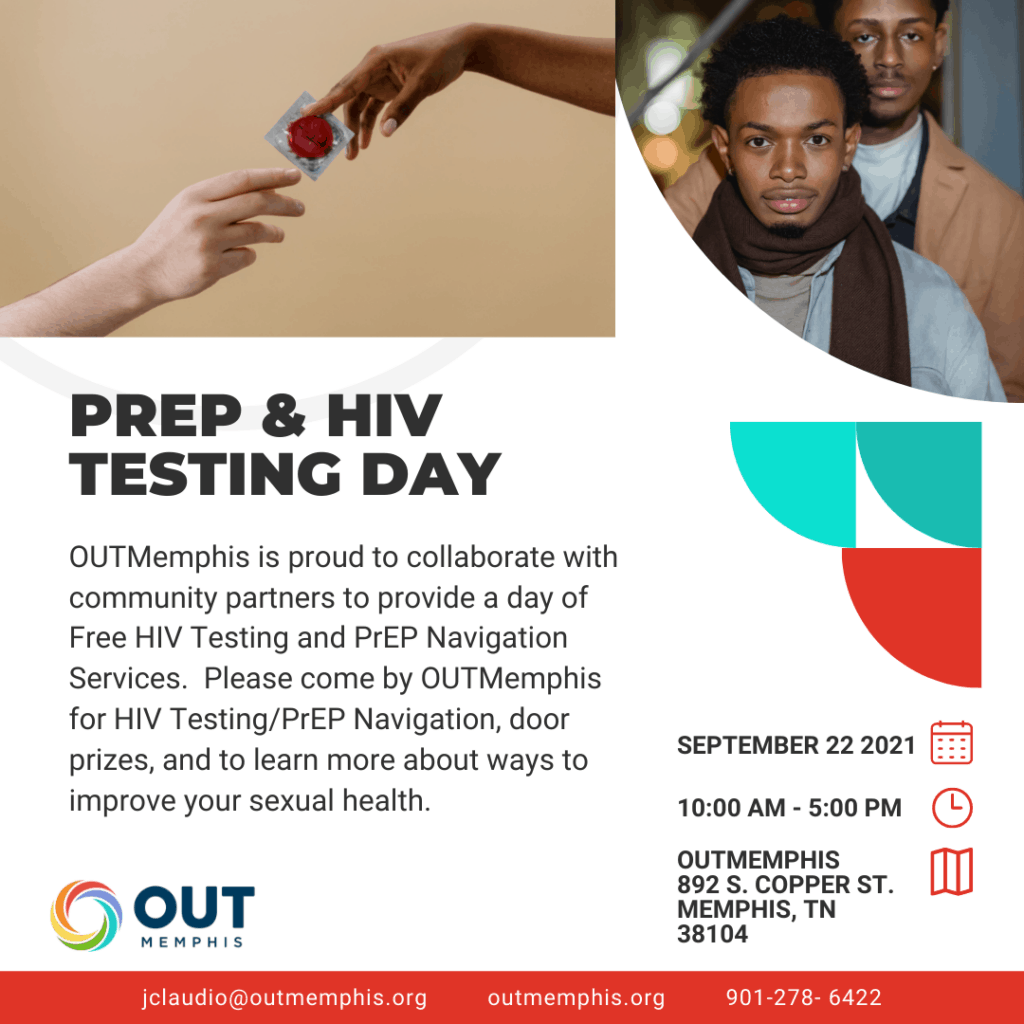 OUTMemphis Hosts Free HIV Testing, PrEP Services Day 7